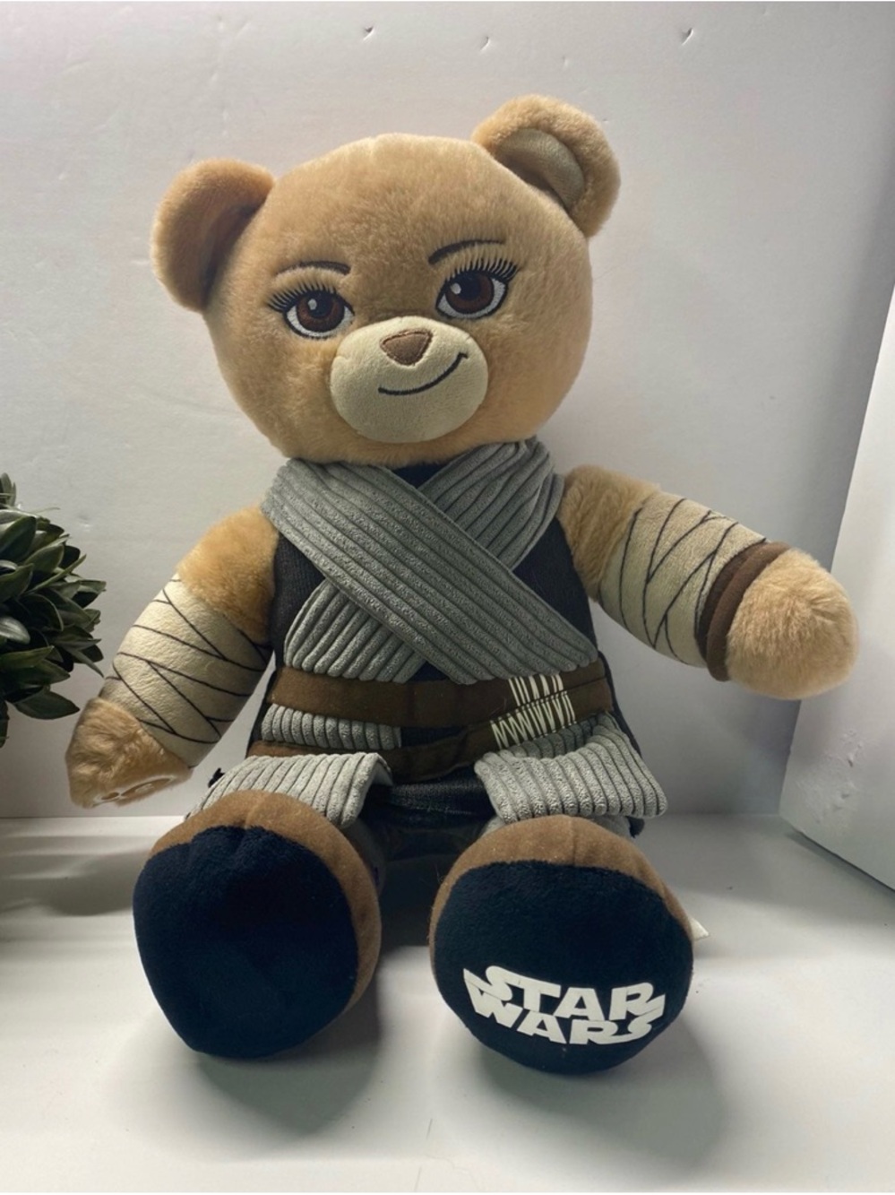 Build-A-Bear Star Wars Rey Bear 16" Disney Star Wars Force Awakens 2017 Plush